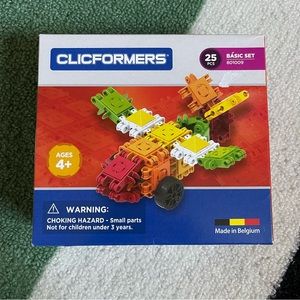✈️ Clicformers 25pc Basic Set 801009 Airplane